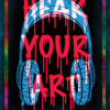 Dush-Artiste-peintre-peinture-acrylique-tableaux-art-contemporaine-Hear Your Heart - A3